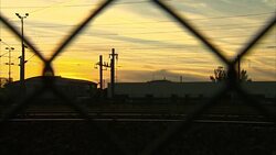 Wire Fencing At Calais Port News Clip