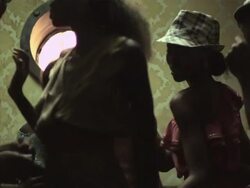 Young people dancing in club Stock Footage