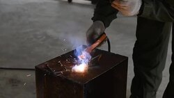 HD:Welding work. Stock Footage