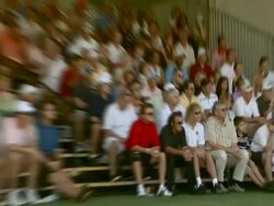 Tiger Jam X Golf Clinic Stock Footage