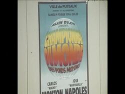 SYND 4-2-74 ARRIVAL OF WORLD MIDDLEWEIGHT BOXING CHAMPION News Clip