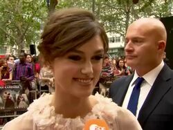 INTERVIEW: Keira Knightley on dancing and what is the film about at Anna Karenina World Premiere Anna Karenina World Premiere at Odeon Leicester Square on September 04, 2012 in London, England (Footage by WireImage Video/Getty Images) Stock Footage