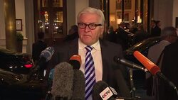 CLEAN : German FM says concrete calendar for Syria elections decided News Clip