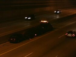 Tow Truck on highway. Stock Footage