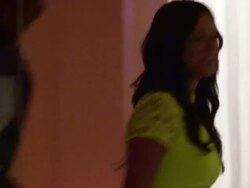 Angelique Cabral departs the Mondrian Hotel in Los Angeles - Celebrity Sightings in Los Angeles Stock Footage