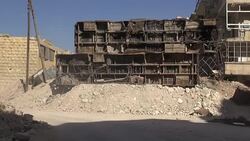 CLEAN : Gunfire shelling in Syria's Aleppo after ceasefire starts News Clip