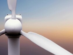 wind turbine detail,Loop Stock Footage