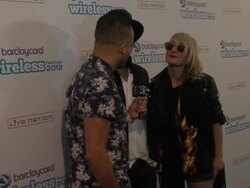 Metric at Wireless Festival 2012 on July 06, 2012 in London, England (Footage by WireImage Video/Getty Images) Stock Footage