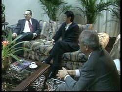 DOMINICAN REPUBLIC: JAPANESE DEPUTY FORIEGN MINISTER KOMURA VISIT News Clip