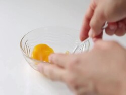 Beating eggs Stock Footage