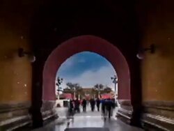 GuGong Forbidden city walk through timelapse VETTA Stock Footage