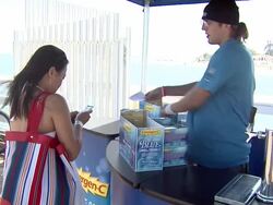 Matthew McConaughey at MaliBLUE Festival, Sponsored by Emergen-C and Surfrider Stock Footage