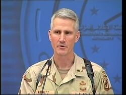 Comment on US soldier killed this morning and Saddam trial News Clip