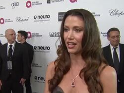 INTERVIEW - Shannon Elizabeth - Elton John AIDS Foundation Presents 22nd Annual Academy Awards Viewing Party Sponsored By Chopard, Neuro Drinks And Wells Fargo Stock Footage