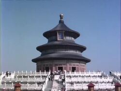 WA people visiting Temple of Heaven, Beijing, China Stock Footage