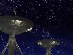 RadioTelescope. Stock Footage