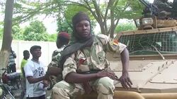 CLEAN : Chadians support their armys fight against Boko Haram News Clip