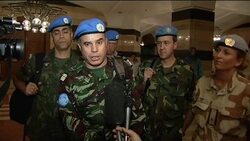 Head of the observer team discusses meeting at Syrian foreign ministry News Clip