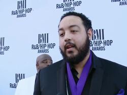INTERVIEW - Ralph Jeanty on what it means to be a BMI member and the most rewarding part of songwriting at the 2014 BMI R&B/Hip-Hop Awards Stock Footage
