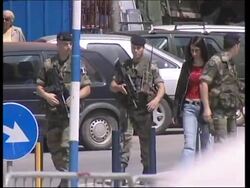 Protestors prevent reopening of bridge symbolising divisions News Clip