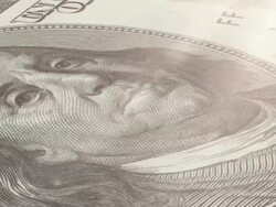 Printing 100 Dollar Bills Stock Footage