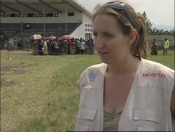 Aid agencies distribute aid, try to avoid disease breaking out Instructional Video