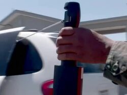 April 9 2009 MONTAGE Mexican Soldiers controlling cars at Mexican and US border, Juarez, Chihuahua, Mexico, AUDIO Stock Footage