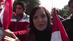 CLEAN: Tahrir thousands mark Egypt revolt anniversary News Clip