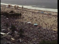 BRAZIL: BRAZILIANS PRAY THAT THEIR COUNTRY WILL HOST THE 2004 OLYMPICS News Clip