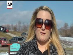 A 15-month-old Indiana girl who clung to life for two days after being scooped up by a tornado that killed her parents and two siblings was buried Monday in a snow-covered cemetery, a poignant end to what had seemed to be a miracle story of survival. News Clip