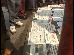 Zaire - Poster Campaign Warns Of Virus Threat / Mo News Clip