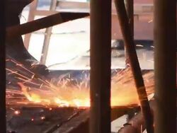 HD: Gas welding Stock Footage