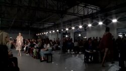 Italian designer Alessandro Dell'Acqua celebrates his 21 years in fashion with 21 sheer opening looks for his No. 21 Milan fashion show Instructional Video