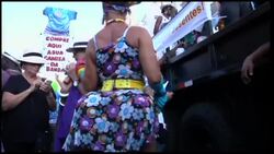 Dancers take to streets of Rio as countdown to carnival begins News Clip