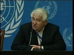 Presser by World Health Organisation on swine flu News Clip