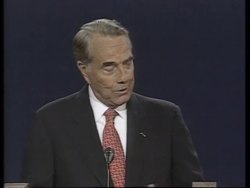 USA: BOB DOLE ATTACKS BILL CLINTON ON ETHICAL ISSUES News Clip