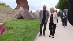 CLEAN : Anti Semitic graffiti to stay on Kapoors sculpture News Clip