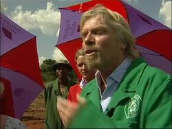 Virgin chief to launch new London- Nairobi route, adopts elephant News Clip