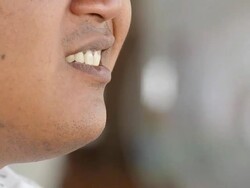 Man is Smoking cigarette Stock Footage