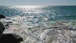 Wide sea Stock Footage