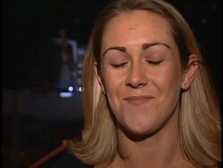 Ricky Martin Virgin CD Party Stock Footage