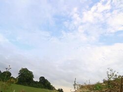 A man motocross motorcycle riding and doing a jumping trick. - Slow Motion Stock Footage