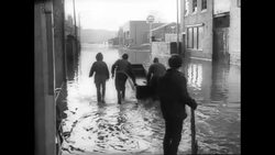 Flooding in England Stock Footage