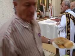 Syrian Christians Celebrate Assumption In Berlin Stock Footage