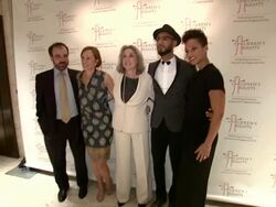 Alan Myers, Nina Myers, Marcia Robinson Lowry, Swizz Beatz and Alicia Keys at 8th Annual Children's Rights Benefit Stock Footage