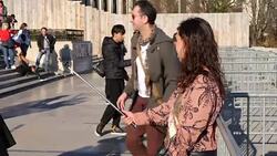 Tourists in Paris News Clip