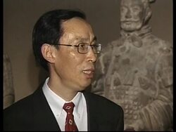 USA: WASHINGTON: GOLDEN AGE OF CHINESE ARCHAEOLOGY EXHIBIT News Clip