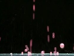 MS Wet Rubber balls bouncing on glass / Sao Paulo, Brazil Stock Footage
