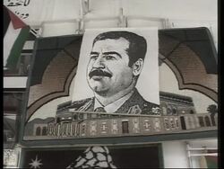 Palestinians flock to buy Saddam Hussein souvenirs News Clip
