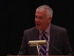 SPEECH - Campbell McLaren at mun2 And Campbell McLaren Host Media Luncheon Introducing New MMA Reality Series "Combate Americas" Stock Footage